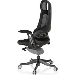 hjh OFFICE Spektre Black Mesh Proffs Kontorsstol