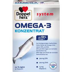 Doppelherz Omega-3 Konzentrat system Kapseln