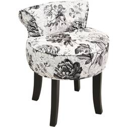 Watsons on the Web Techstyle Black Rose Dressing Bar Stool