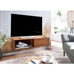 Wohnling Stilfuldt Massivt Sheesham 108 x 25 x 34 cm TV-bord