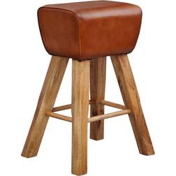 Wohnling Exklusiver Turnbock-Barhocker Handgefertigtes Design