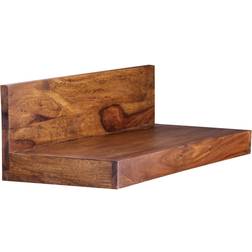 Wohnling MUMBAI Massiv-Holz Sheesham Wandregal