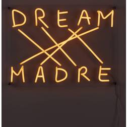 Seletti LED-Deko-Wandleuchte Dream-Madre, gelb Wandlampe