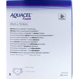 Convatec AQUACEL Foam adhäsiv Sakral 16,9x20 Verband