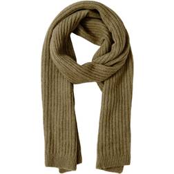 Pieces Women's Pcjeslin Wool Long Scarf - Fossil