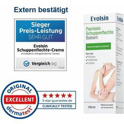 JÄMFÖRELSE: Evolsin® Psoriasis Cream 100ml Kräm