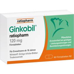 Ginkobil ratiopharm 120 mg