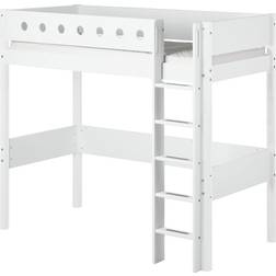 Flexa Loftsäng Hög Med Skrivbord 90x200 cm