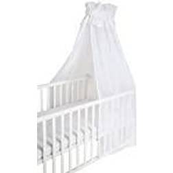 Roba Babybett Himmel, weiß, 16% Baumwolle, 84% PES, HxBxT