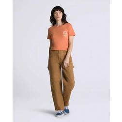 Vans W's Ground Work Pant Tobacco - Brown