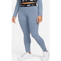 Nike Leggings med hög midja Sportswear Club för kvinnor Blå