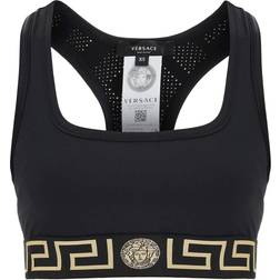 Versace Greca sports bra black