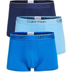 Calvin Klein Microfiber Stretch Low Rise Trunks - Pack of 3