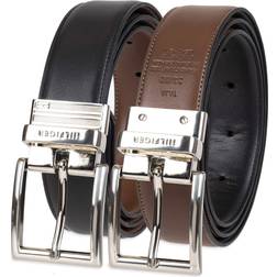 Tommy Hilfiger Men's Reversible Leather Belt - Black/Brown