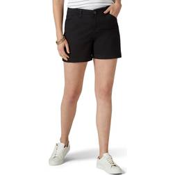 Lee Chinosshorts Legendariska Shorts Med 12.7 Hög Midja - Svart