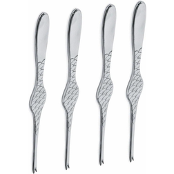 Alessi Colombina Fish Fork 20cm 4pcs