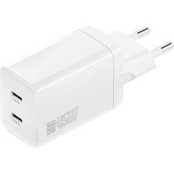 4smarts Ladegerät PDPlug Dual 45W GaN 2C