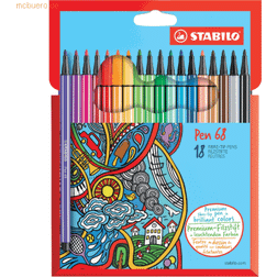 Stabilo Malstifte, Pen 68 Premium-Filzstift Mehrfarbig