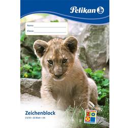 Pelikan 2056115 Ritblock, A4, 20 Ark, Flerfärgad