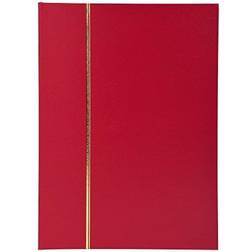 Exacompta Briefmarkenalbum 22,5x30,5cm 64 Seiten bordeaux