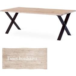 Torkelson Exxet 210x95cm Vitoljad Matbord