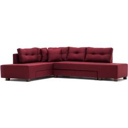 Cama Rinconera Manama Izquierdo Rojo Sofá Sofá 3 Plazas