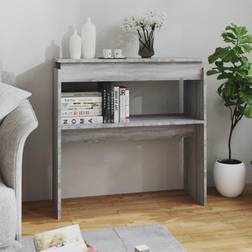 vidaXL Sonoma Gris 80x30x80 cm Table Console