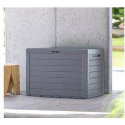 Prosperplast Boíte De Jardin Verrouillable Anthracite 190L Woodebox