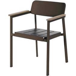 Emu Shine Armchair Black Udendørs Spisebordsstole