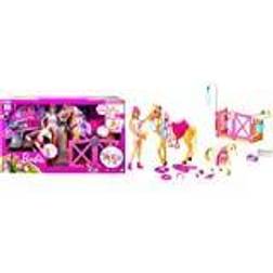 Mattel Barbie Groom 'n Care Horses Playset HGB58