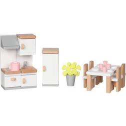 Goki Wooden Doll Furniture Kitchen 20 pcs