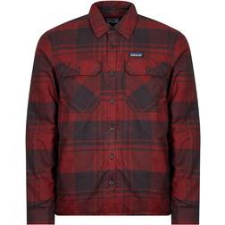Patagonia M's Insulated Organic Cotton MW Fjord Flannel Shirt LiveOakSequoiaRed