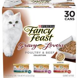 Purina Fancy Feast Gravy Lovers Poultry & Beef 30x85g