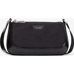 Kate Spade Sam Icon Nylon East West Medium Crossbody, Black, One Size