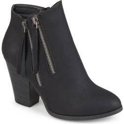 Journee Collection Vally Women's Ankle Boots, Wide, Black