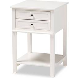 Baxton Studio Willow Modern Bedside Table