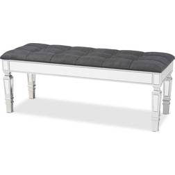 Baxton Studio Hedia Contemporary Settee Bench