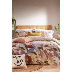 Furn Amarosa Abstract Floral Reversible Duvet Cover