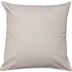 Homescapes Cream Linen Look Cream Cushion Cover Black, White