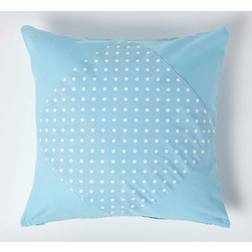 Homescapes 45 Dots Cushion Cover Blue (60x45cm)
