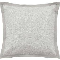 William Morris & Co Pure Ceiling Embroidery Cushion Complete Decoration Pillows White, Silver (45x45cm)