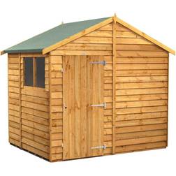 power Sheds 6 8ft Overlap Dip Treated Shed (Building Area )