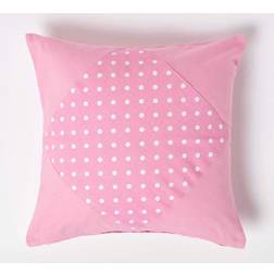 Homescapes Dots Cushion Cover Pink (45x45cm)