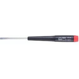 Wiha 26040 Precision Handle, 4.0 60mm Slotted Screwdriver