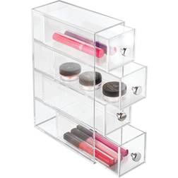 iDESIGN Torre De Almacenamiento De Cosméticos Con 4 Cajones L25.5 Cm