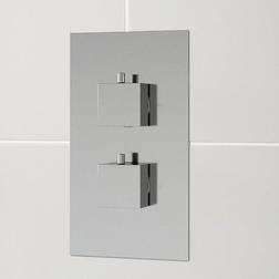 Architeckt Modern Concealed Thermostatic Silver