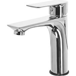 Beliani Bathroom Basin Tap Single Berloi Silver