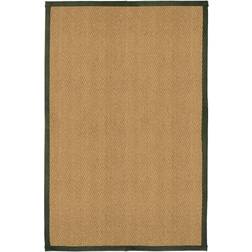 B&Q Likewise & Matting Coir Herringbone Border Green, Blue, Red, Grey