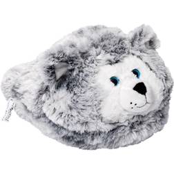 Scaldapiedi Husky Junior 35 X 25 Cm Peluche Grigio