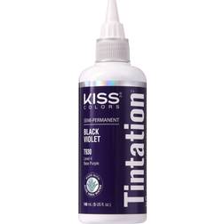 Kiss Tintation SemiPermanent Hair Color Treatment 148 mL 5 US fl oz Black Violet
